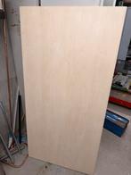 Zeer degelijk Bureau 80x160 met kabelgoot, Ophalen of Verzenden, Zo goed als nieuw