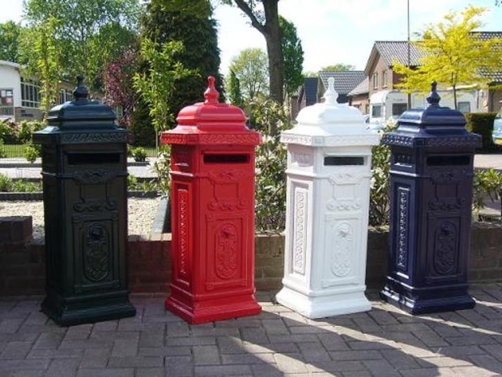 Brievenbus,Brievenbussen,Engelse brievenbus, Postbus, Tuin en Terras, Brievenbussen, Nieuw, Staande brievenbus, Beton, Ophalen of Verzenden