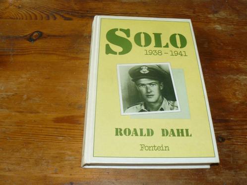 Roald Dahl : Solo (ervaringen auteur, RAF piloot, 1938-1941), Verzamelen, Luchtvaart en Vliegtuigspotten, Zo goed als nieuw, Boek of Tijdschrift