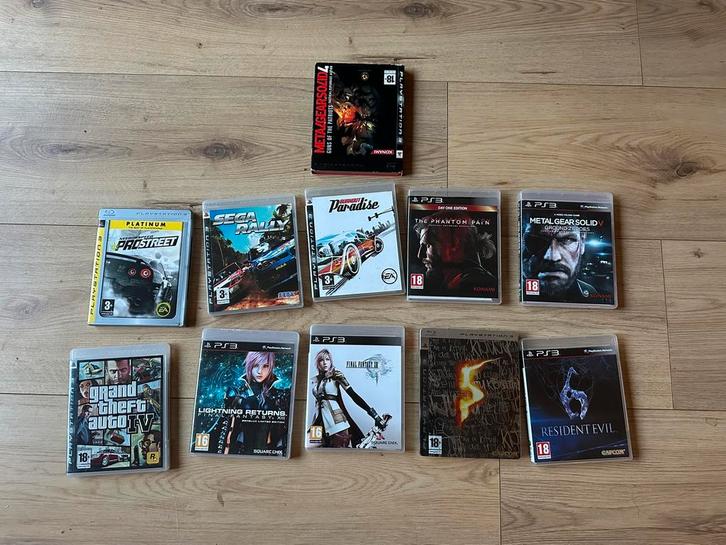 Metal Gear Solid, Resident Evil, Final fantasy, 11 games, Spelcomputers en Games, Games | Sony PlayStation 3, Zo goed als nieuw
