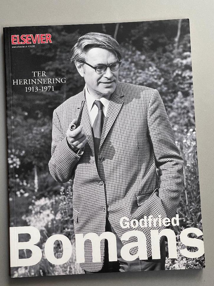 Elsevier Ter herinnering  1913-1971  Godfried Bomans , Boeken, Literatuur, Zo goed als nieuw, Nederland, Ophalen of Verzenden