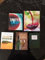 4 boeken over wijn, 1 boekje over port, Ophalen of Verzenden