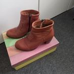 Leren enkellaarzen cognac maat 36 Jolly Shoe, Bruin, Lage of Enkellaarzen, Ophalen of Verzenden, Zo goed als nieuw