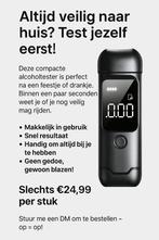 Alcohol tester, Ophalen of Verzenden, Zo goed als nieuw