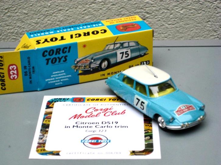 Citroen DS 19 Rally van Monte Carlo Corgi 1:43, Hobby en Vrije tijd, Modelauto's | 1:43, Nieuw, Auto, Corgi, Ophalen of Verzenden
