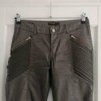Supertrash skinny broek + coating metallic brons 29 nr 37532, Kleding | Dames, Broeken en Pantalons, ., Ophalen of Verzenden, Zo goed als nieuw