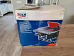 Zaagtafel Ferm, Doe-het-zelf en Verbouw, Gereedschap | Zaagmachines, Ophalen of Verzenden, Gebruikt, 1200 watt of meer, Cirkelzaag