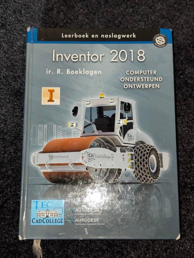 Inventor 2018 Leerboek & Naslagwerk, Ophalen of Verzenden, Zo goed als nieuw, MBO, Ir. R. Boeklagen
