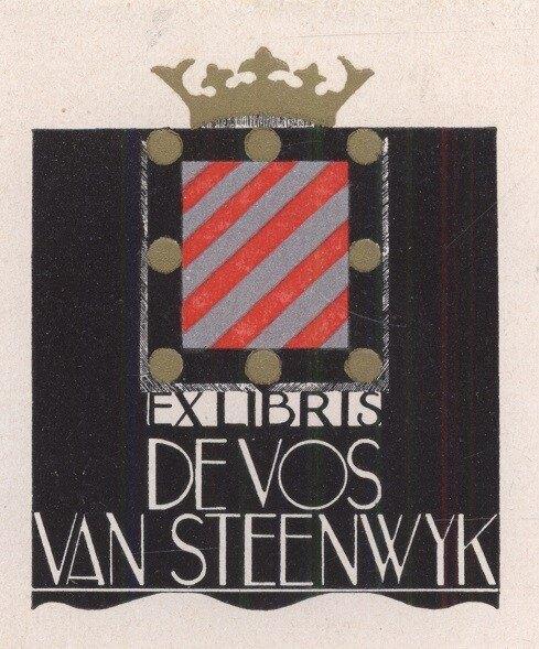 1949 Ex Libris Nederland : Jeanne Bieruma Oosting, 1934, Verzenden