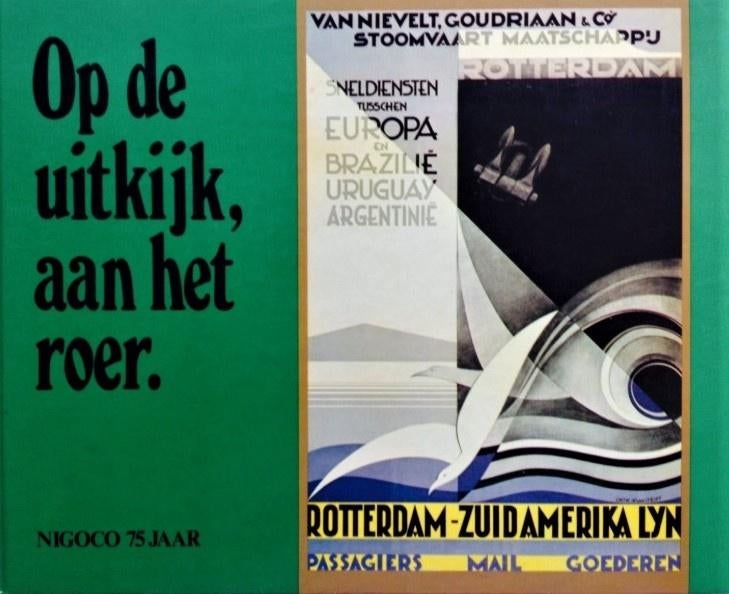 Op de uitkijk, aan het roer, NIGOCO 75 jaar, Ophalen, Gebruikt, Boek of Tijdschrift