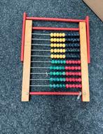 Vintage Houten Abacus met Kralen - Educatief Speelgoed, Antiek en Kunst, Ophalen of Verzenden
