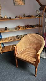 Vintage rieten stoelen - set van twee, Huis en Inrichting, Riet of Rotan, Twee, Bruin, Vintage