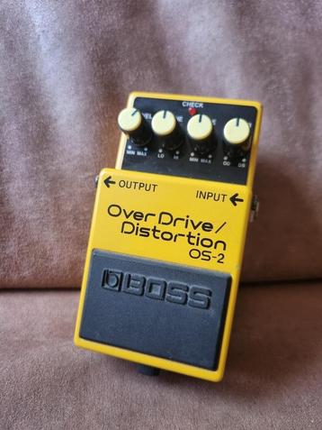 Boss OS-2 overdrive/distortion beschikbaar voor biedingen