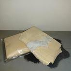 2x nieuwe Crème Schaduwdoeken 3x3x3 Nieuw, Ophalen of Verzenden, Nieuw