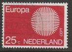 Nederland 1970 971 Europa 25c, Gest, Na 1940, Ophalen of Verzenden, Gestempeld