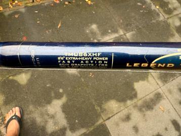 St. Croix Legend Musky + Abu Garcia Record 6601 HC beschikbaar voor biedingen