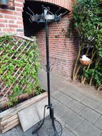 Antieke brocante gietijzeren roulerenden kapstok., Antiek en Kunst, Ophalen