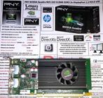 PNY NVIDIA Quadro NVS 310 512MB DDR3 Low Profile PCI-E DX12, GDDR3, VGA, Ophalen of Verzenden, Zo goed als nieuw