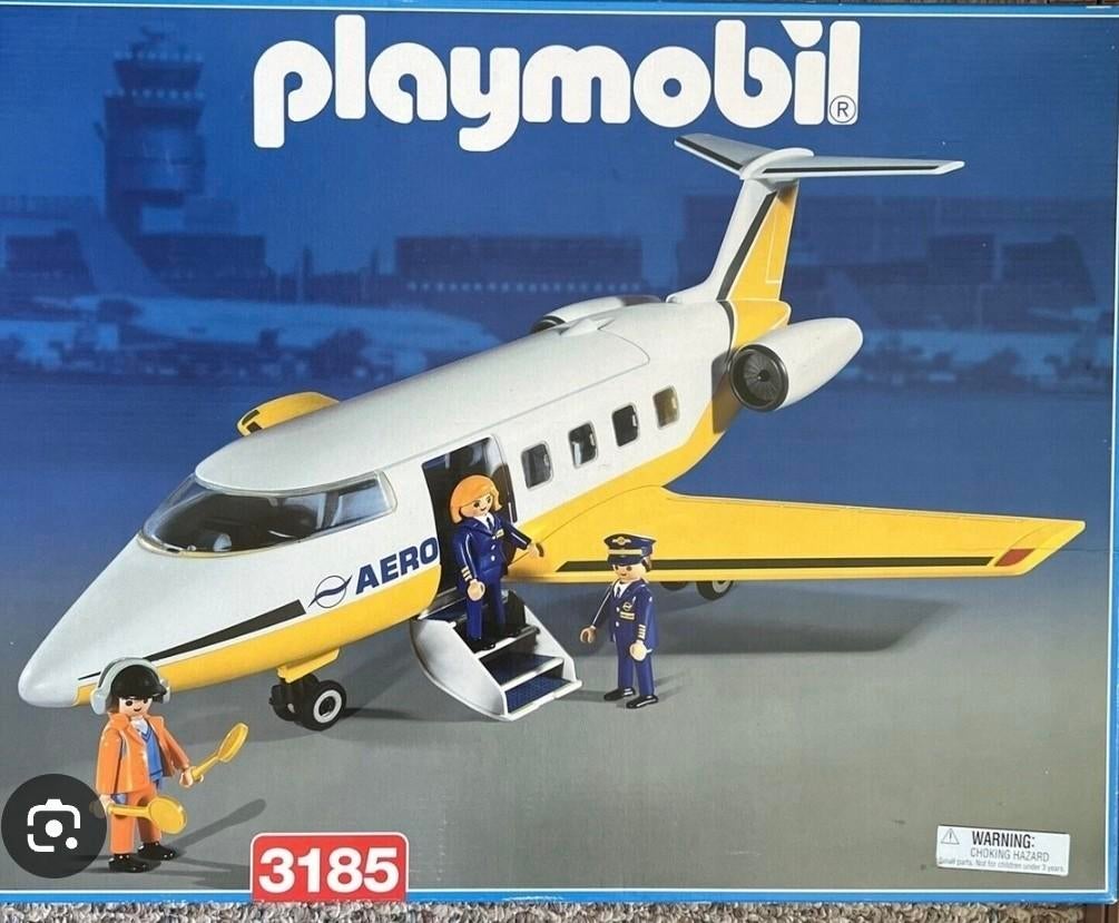 Playmobil 3185 - Passagiersvliegtuig (zonder vliegtuig), Kinderen en Baby's, Speelgoed | Playmobil, Ophalen of Verzenden
