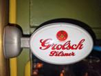 Grolsch uithangbordje met magneet, Verzamelen, Biermerken, Ophalen of Verzenden, Zo goed als nieuw, Grolsch