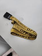 Off-White Riem - Geel/Zwart, Kleding | Heren, Riemen en Ceinturen, Ophalen of Verzenden, Zo goed als nieuw, Overige kleuren