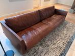 Montis Axel 4-zits design bank bruin leer, Huis en Inrichting, Banken | Bankstellen, Ophalen, Gebruikt, Design, Rechte bank