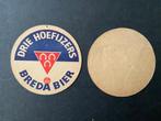 Drie Hoefijzers Breda Bier bierviltjes, 3 verschillende, Ophalen of Verzenden, Gebruikt, Viltje(s), Overige merken