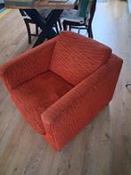 Oranje fauteuil   Gratis !, Huis en Inrichting, Fauteuils, Ophalen, Gebruikt, 75 tot 100 cm, 75 tot 100 cm