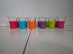 12 mooie glazen met afneembare siliconen greep, Glas of Glazen, Nieuw, Ophalen of Verzenden, Glas