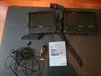 Philips draagbare dvd speler met 2 schermen incl dvds, Ophalen of Verzenden, Gebruikt, Dvd-speler, Philips