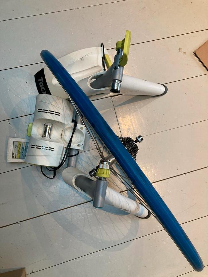 Tacx Vortex Trainer  + Wiel, Sport en Fitness, Fitnessmaterialen, Gebruikt, Overige typen, Benen, Ophalen