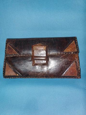 Vintage Slangen ?leren Handtas - 1970s Retro beschikbaar voor biedingen