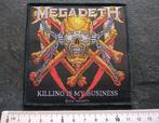 Megadeth officiele 2020  killing is my business patch 92, Verzamelen, Muziek, Artiesten en Beroemdheden, Nieuw, Kleding, Verzenden