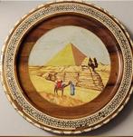 Antiek Egyptisch wandbord, Ophalen of Verzenden