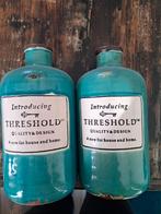 Leuke vazen aqua blauw, Blauw, Ophalen of Verzenden, Minder dan 50 cm, Glas