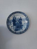 wandbord blauw wit makkum, Antiek en Kunst, Ophalen
