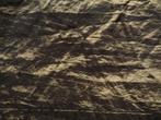 brons kleurige stof, Hobby en Vrije tijd, Stoffen en Lappen, Overige materialen, Nieuw, Ophalen of Verzenden, 30 tot 120 cm