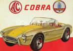 1962 AC Cobra legendary American muscle automobile Car print, Verzamelen, Merken en Reclamevoorwerpen, Verzenden, Nieuw, Overige typen