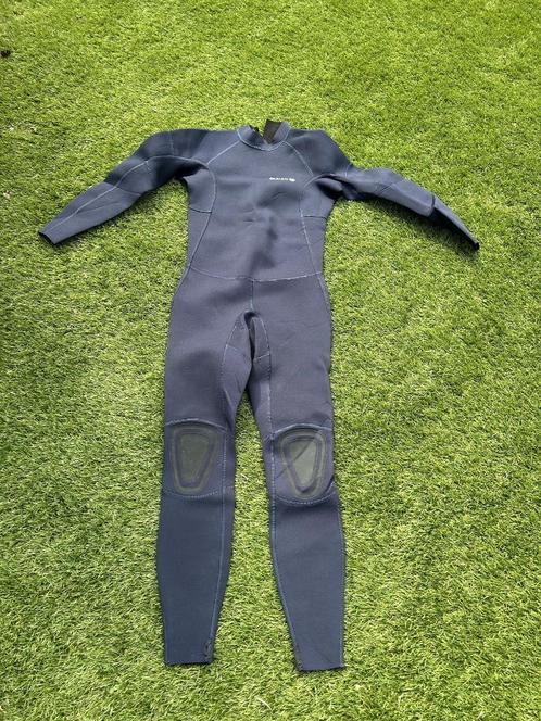 Wetsuit, heren maat M, lange mouw en pijp, 2/2mm, donkerblau, Watersport en Boten, Watersportkleding, Zo goed als nieuw, Wetsuit