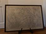 Antieke Militaire Stafkaart Venlo 1855 in Lijst, Ophalen, Landmacht, Nederland