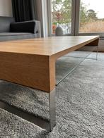 Salontafel Leolux Adity blank eiken mat gelakt, Ophalen, Gebruikt, 100 tot 150 cm, 50 tot 100 cm