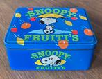 Vintage snoopy fruiti's Van Melle blik, Ophalen of Verzenden, Gebruikt, Overige