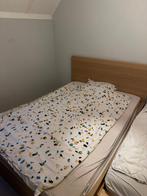 Mooie Houten Bedframe, Ophalen, Gebruikt, 90 cm, Eenpersoons