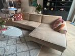Lounge hoekbank met chaise longue (rechts), Ophalen, 250 tot 300 cm, Gebruikt, 125 tot 150 cm