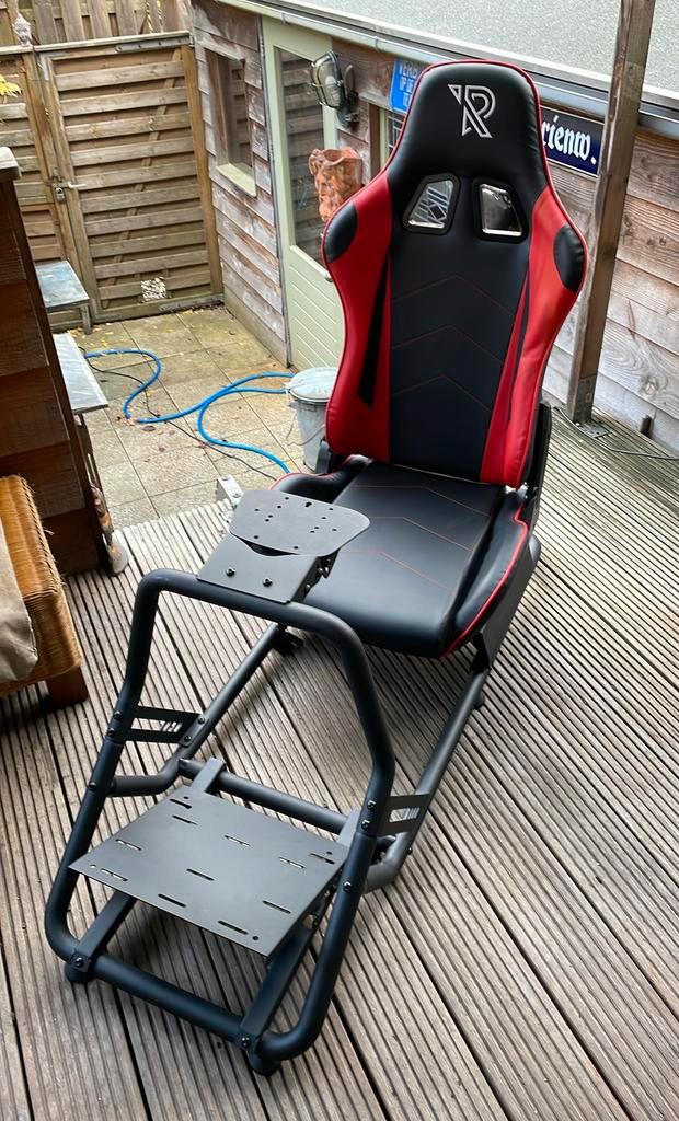 Ranqer race simulator stoel, Spelcomputers en Games, Spelcomputers | Overige Accessoires, Zo goed als nieuw, Ophalen