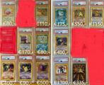 Diverse Pokemon kaarten - PSA GRADED, Hobby en Vrije tijd, Verzamelkaartspellen | Yu-gi-Oh!, Ophalen of Verzenden, Zo goed als nieuw