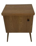 Vintage Naaimachine kast Wasmeubel Compacte kast, Ophalen of Verzenden