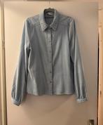 Cotton Club Lichtblauwe Blouse - Maat L, Blauw, Maat 42/44 (L), Ophalen of Verzenden, Zo goed als nieuw