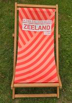 Ligstoel - strandstoel Zeeland, Tuin en Terras, Ophalen, Zo goed als nieuw, Hout
