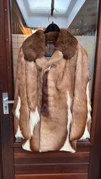 Bont jas, Ophalen of Verzenden, Zo goed als nieuw, Maat 38/40 (M), Zwart